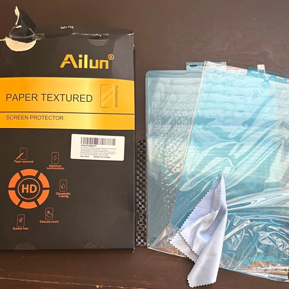 Ailun Paper Textured Screen Protector - Blue